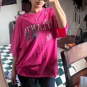 vintage oversized atlanta graphic tee